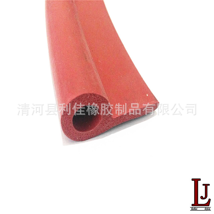供应 硅橡胶密封条 硅胶发泡密封条 P型发泡密封条