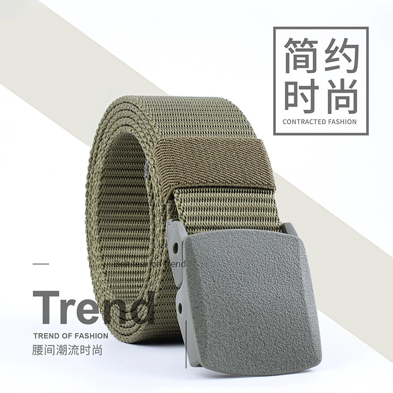 Nylon Universal Belt, Unisex, 125 cm × 3.8 cm, Matte Buckle