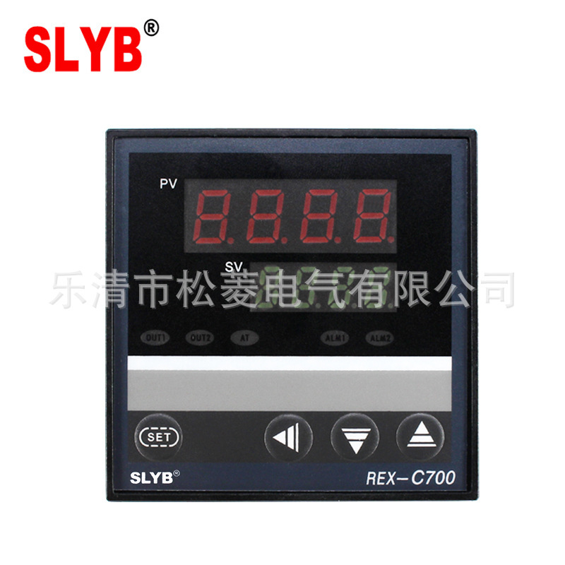 Rex-C700 Intelligent Temperature Controller 72*72 Digital Display Thermostat 0-1300 ℃ Industrial Temperature Control Switch