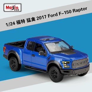 Модель пикапа Ford F-150 Raptor 2017 масштаб 1:24 металл