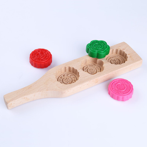 Wooden baking molds, bread molds, mooncake, steamed buns, mung bean cake molds, face cutters for pastries, cookie molds, green rice cakes