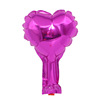 Decorations, balloon, light board heart shaped, 5inch