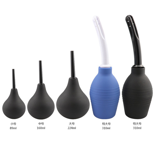 Factory wholesale anal ball enema, 89ML small ball vaginal irrigator, adult products wholesale