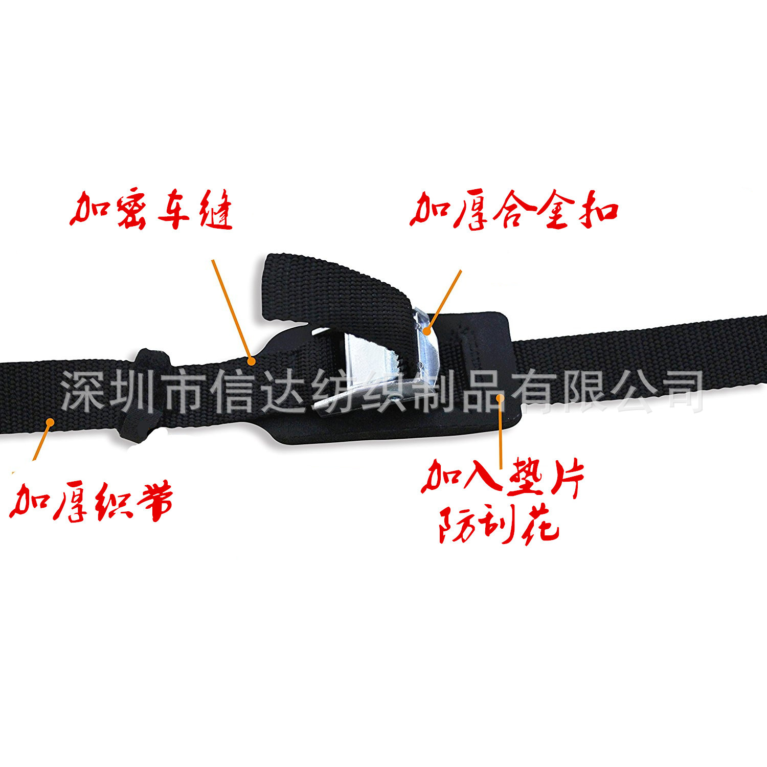 Venta directa de fábrica ajustable portaequipajes del coche cinturón vinculante motocicleta kayak vinculante cinturón tabla de surf cuerda