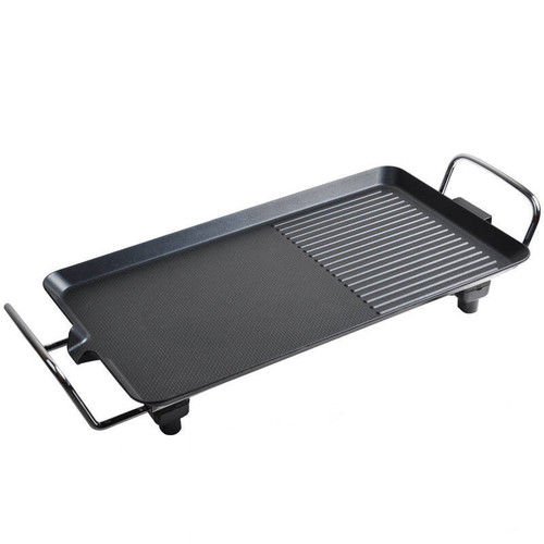 Korean multi-functional non-stick electric grill pan smokeless grill fish oven household take-out grill pan 110V electric grill pan