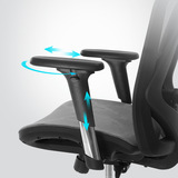 Xihao M57 Эргономичный стул Компьютерный стул Дом Комфортный Длинный Бэк -Офис Стул E -Sector E -Sector