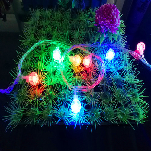 Outdoor waterproof LED ball light atmosphere decoration ball light string wedding arrangement Christmas holiday decoration colorful light string