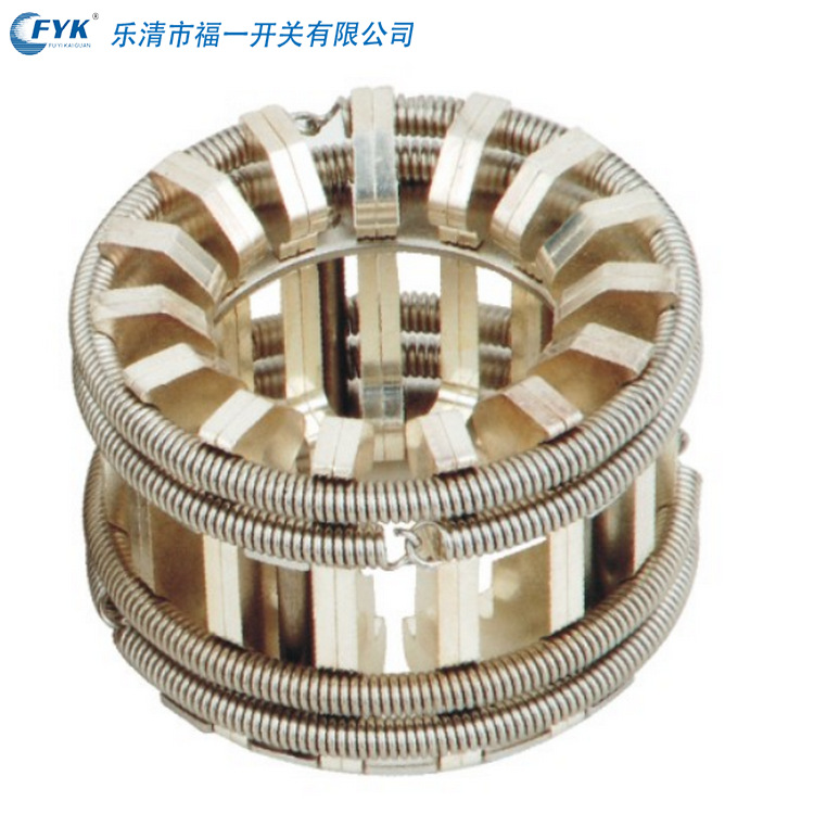 福一 开关供应梅花触头30片动触头铜触臂 高压成套配件GC5-1250A