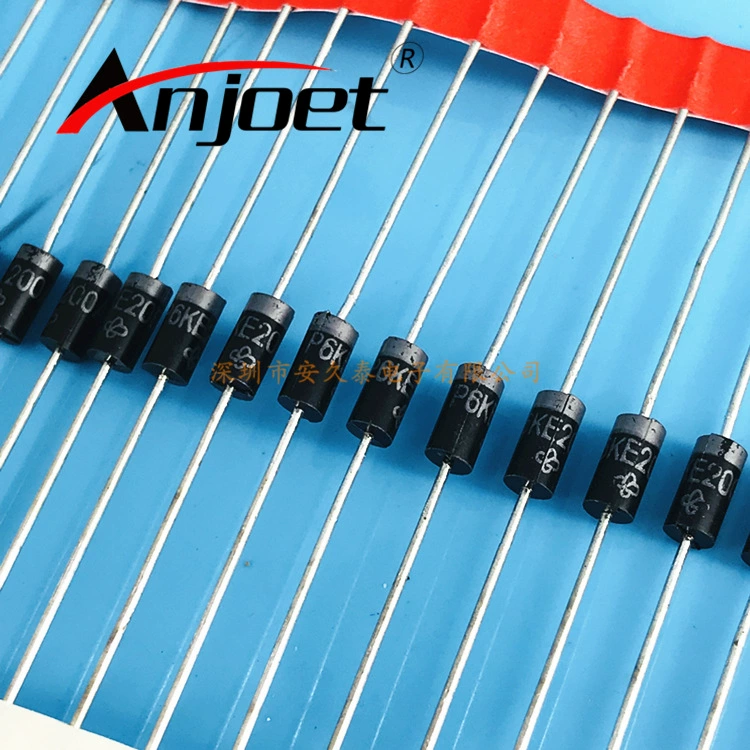 Directly insert tvs diode P6KE200A/P6KE200CA 200V single/two -way transitional voltage suppressor