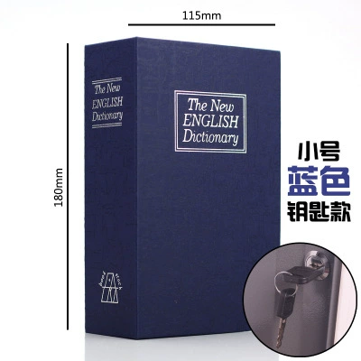 Source Factory Creative Book Insurance Box English Dictionary Book Insurance Storage Collection Box Timlette