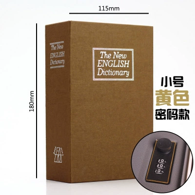 Source Factory Creative Book Insurance Box English Dictionary Book Insurance Storage Collection Box Timlette