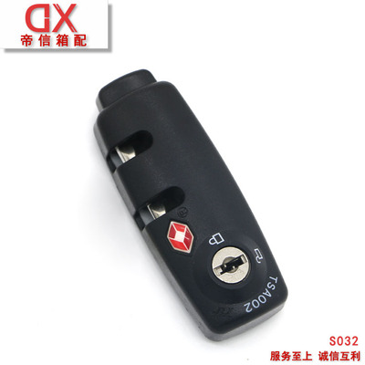 DL go abroad Travel lock Clearance tsa Customs lock knapsack Luggage and luggage Zip lock tsa Fixed locks