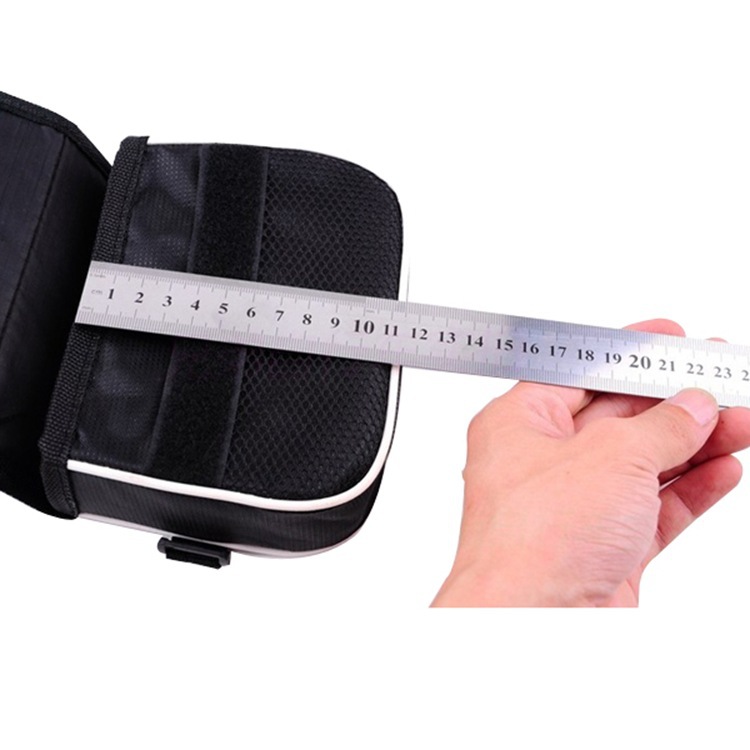 Bicycle Bag front beam bag mountain bike hard shell front beam bag Beam front bag double side bag green reflective