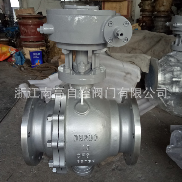 Q347F-16P DN200  不锈钢固定式球阀 Q347F 软密封固定球球阀