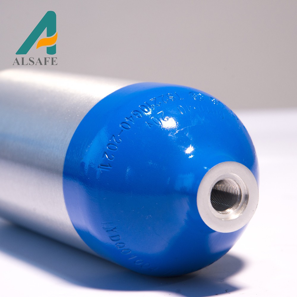 厂家批发4.0L 工业气体用铝瓶 CE认证