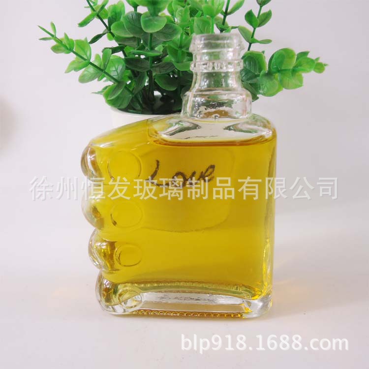 厂家直销白酒瓶 异形酒瓶工艺玻璃瓶 100ml玻璃保健酒瓶无现货