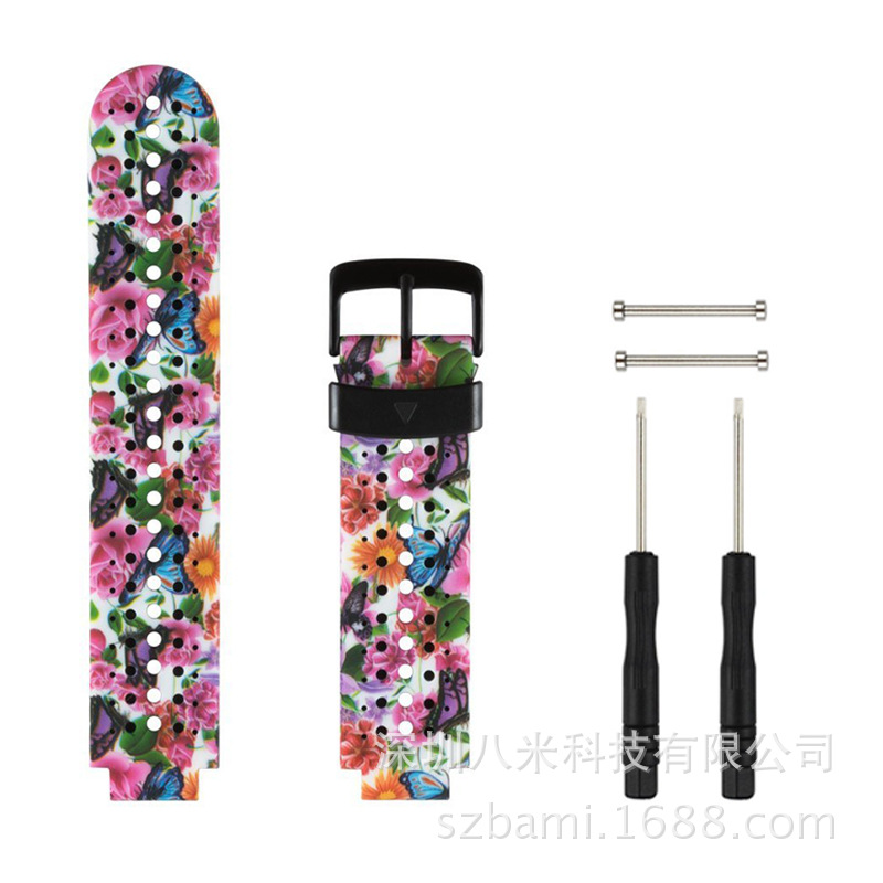 Ocho M adecuado para Jiaming Garmin Forerunner220/230/235/620/630/735 Correa