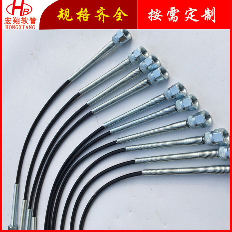 宏翔测压软管厂家 尼龙树脂高压测压管 耐磨树脂液压测压油管