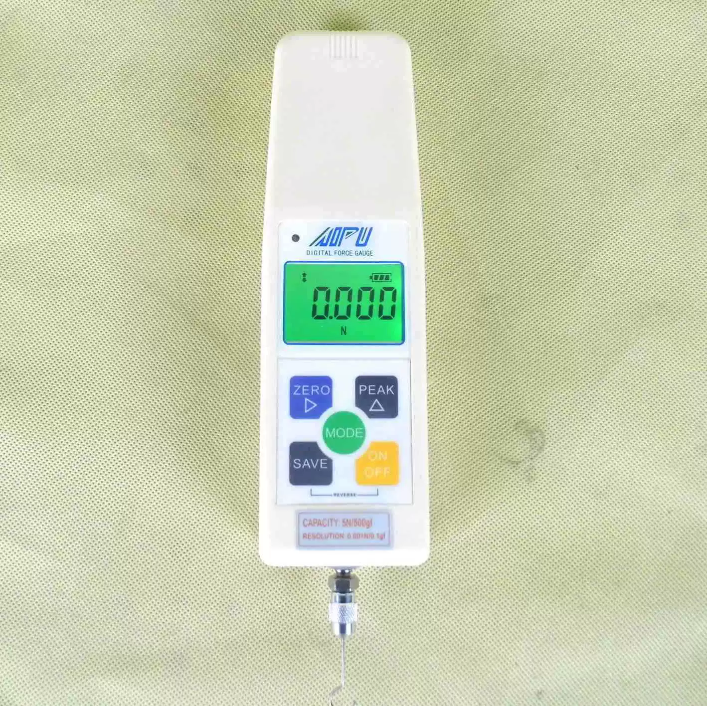 Заводская скидка Aipu, прямые продажи, портативный малогабаритный цифровой динамометр с цифровым дисплеем, усилие 0-10 Н, манометр.