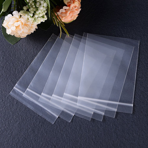 Transparent self-sealing thick plastic bag dust-proof sealable bag for food, clothing packaging, decoration packaging bag