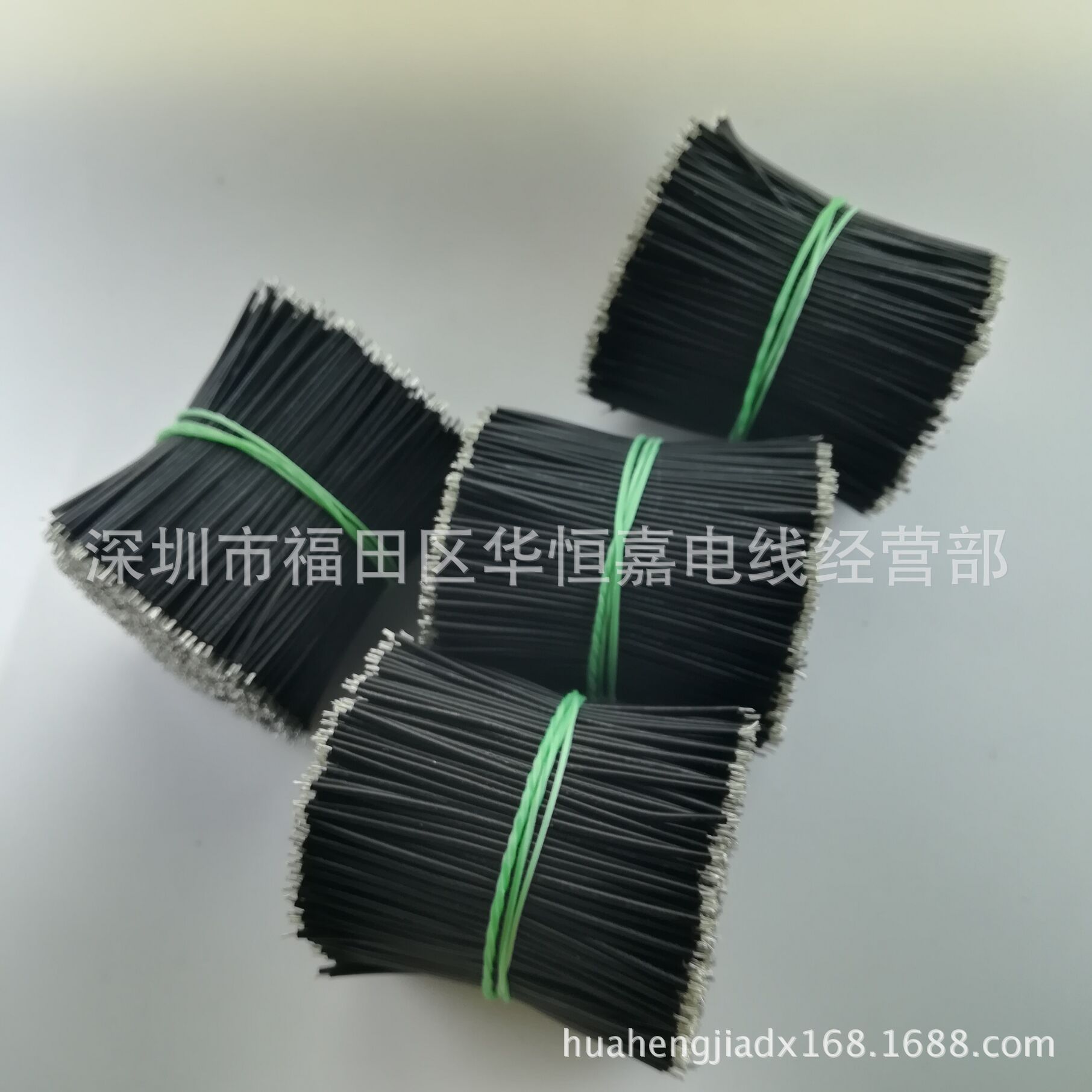 电子导线排线硅胶线端子线红黑并线高压线高温线
