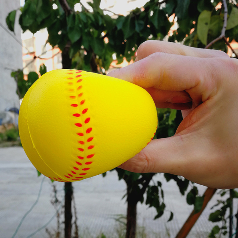 Béisbol suave PU espuma de béisbol pelota elástica PU presión Softball espuma Softball estudiante béisbol