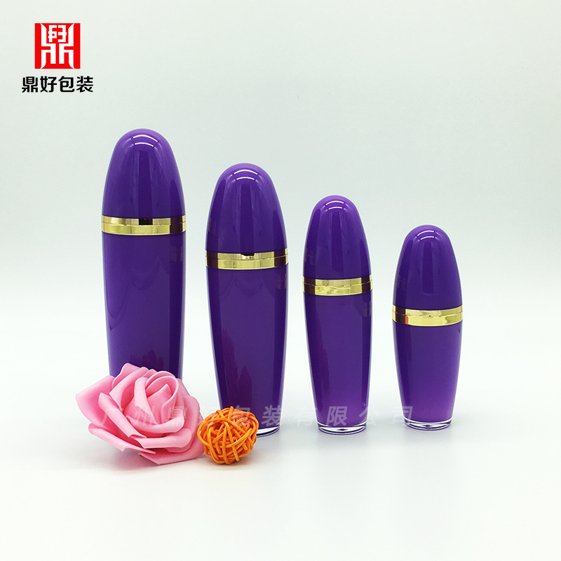 厂家供应高档亚克力乳液瓶球形化妆品包装膏霜乳液喷雾瓶爽肤水