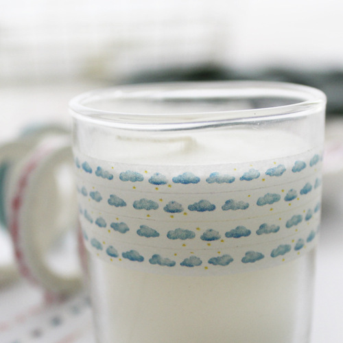 Original creative and paper washi mini ultra-fine sliced colorful journal tape DIY diary journal decoration stickers