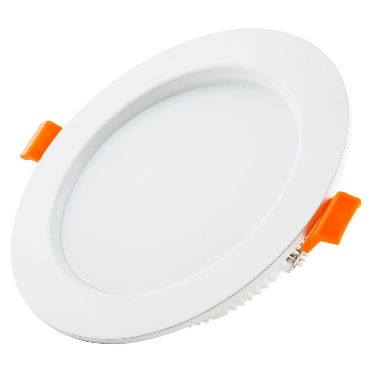 LED downlight incrustado lámpara agujero 2,5 pulgadas 4 pulgadas integrado 12W blanco y negro fundición anti-reflejo anti-niebla lámpara agujero lámpara de techo