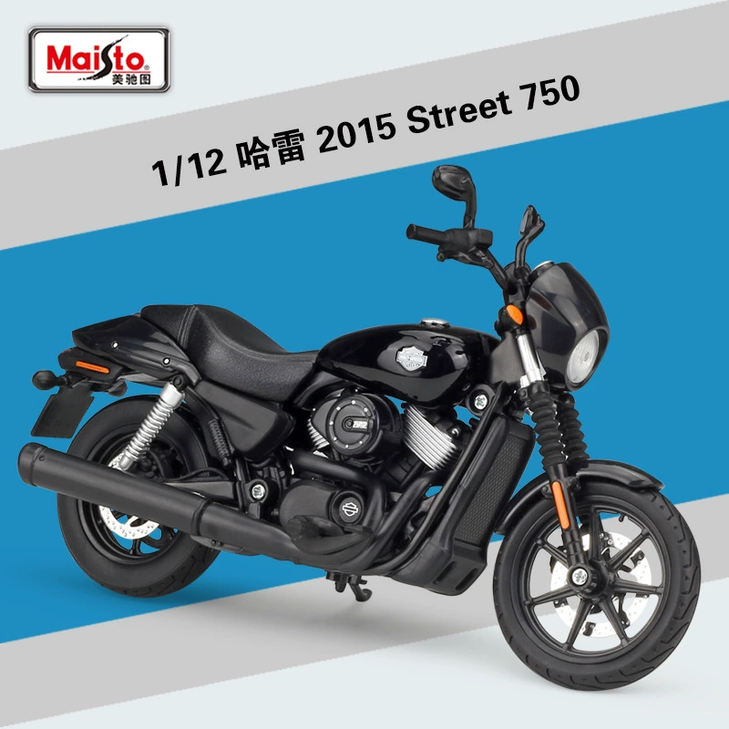 Michelon 1:12 Harley 2015Street 750 тяжелый автомобиль имитация мотоцикла модель готовая игрушка украшение