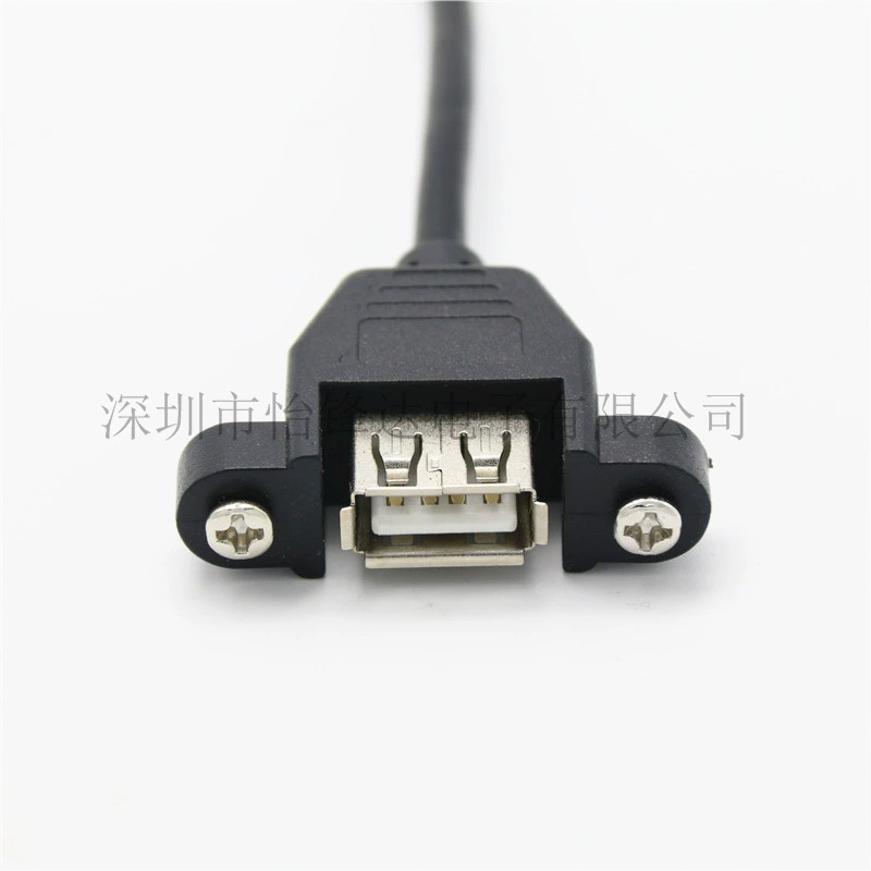 Прямые продажи с завода USB-удлинитель с ушками и отверстиями под винты, можно закрепить заглушку удлинителя USB