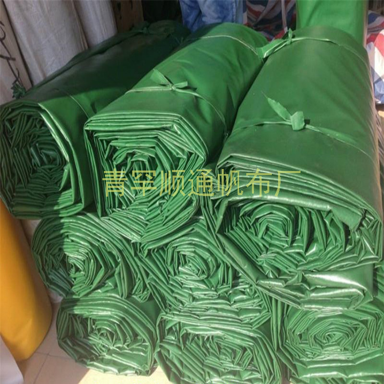 厂家供应PVC油布 防水防雨三防篷布 防雨布 可提供尺寸货场篷布