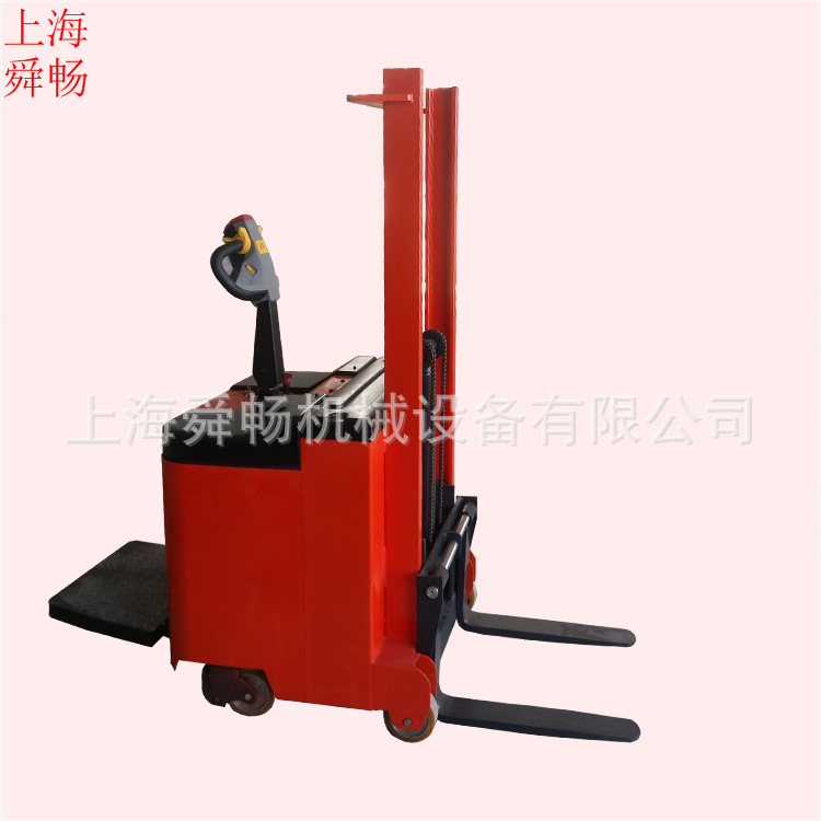 供应小型电动无腿叉车 充电式液压堆垛车堆高机 全自动升高叉车