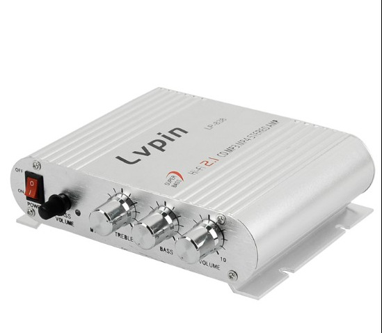 [Suministro] ONK Caiyun LVPIN amplificador LP-838 amplificador de coche de 2,1 canales de ordenador en casa pequeño amplificador
