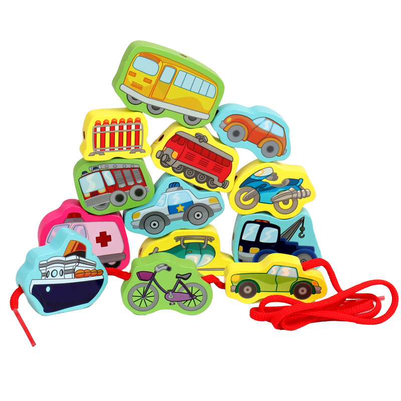 Juego de Madera para Niños con Cuentas y Animales de Granja, Alfabeto, Juego de Imitación, Juego Interactivo para Padres e Hijos
