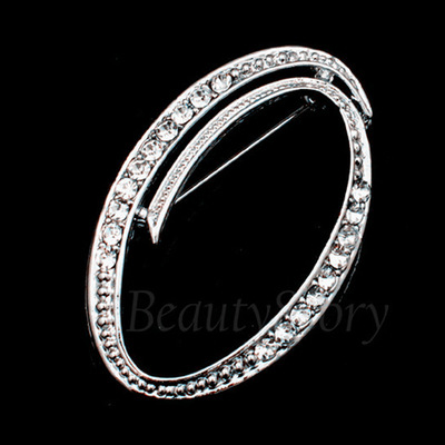 Broche de letras inglesas incrustadas en diamantes deseo Comercio exterior popular broche de metal de todos los partidos collar de la insignia de los hombres hebilla Pin image 22