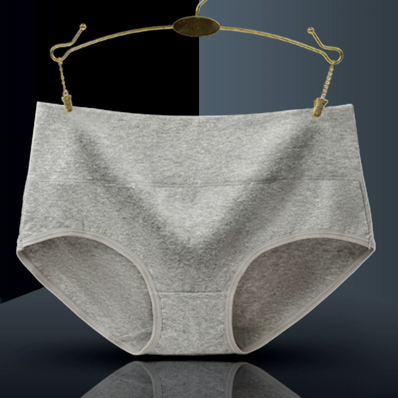 Comfortable breathable cotton underwear for hips shape correction, mid rise