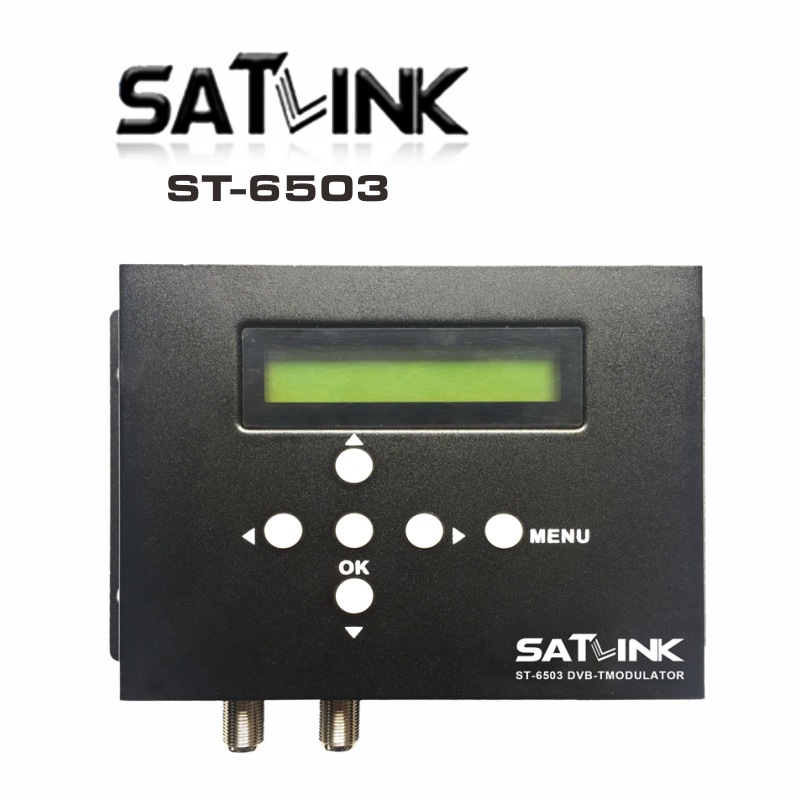 Satlink ST-6503 DVB-T Modulator Route DVB-T modulator Модулятор