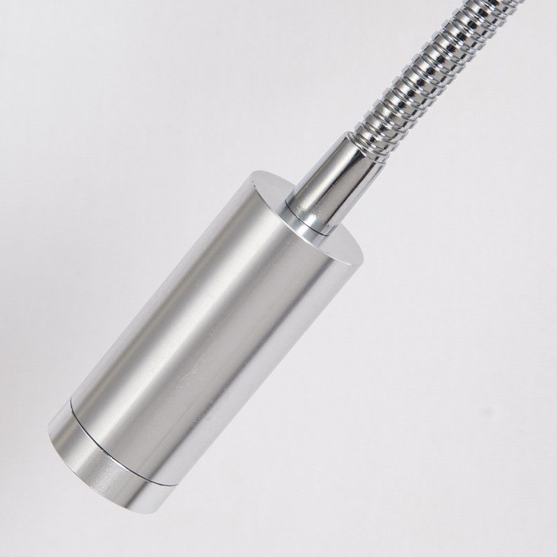 Lámpara de pared LED de 3W, lámpara de noche para habitación de hotel, lámpara de lectura para estudio interior, tubo flexible de 30 cm de largo, lámpara de pared para exportación transfronteriza
