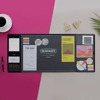 Eonbest dulce multifuncional oficina de negocios hogar impermeable gran escritorio de la computadora alfombrilla de ratón