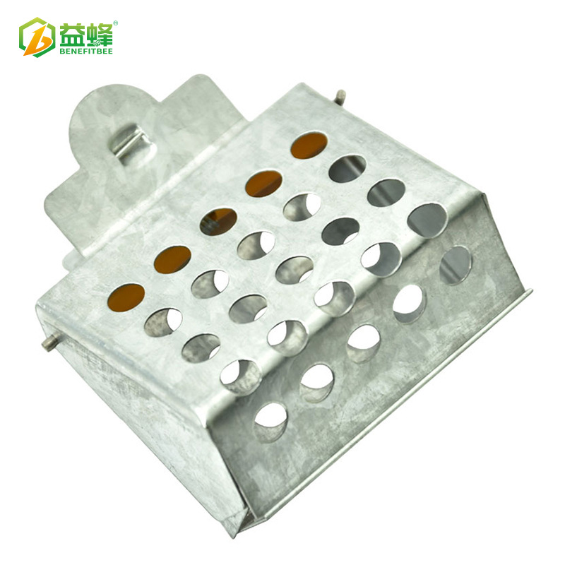 养蜂工具 蜂王囚笼王笼蜂笼 蜜蜂金属书夹式镀锌夹子 控王笼蜂具