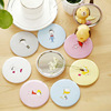 Cute handheld small mirror, Birthday gift, Korean style, wholesale