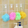 Bath ball for bathing, colorful bath sponge, bath towel, hygienic back scrub