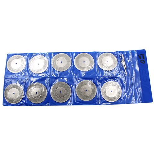 High-quality electroplated diamond cutting discs, dental grinding discs, small emery grinding discs, electric grinding saw blades, small jade slices