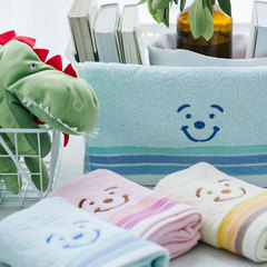 Factory wholesale printed pure cotton absorbent towels home face towels face towels supermarket ads adult 100% cotton towels