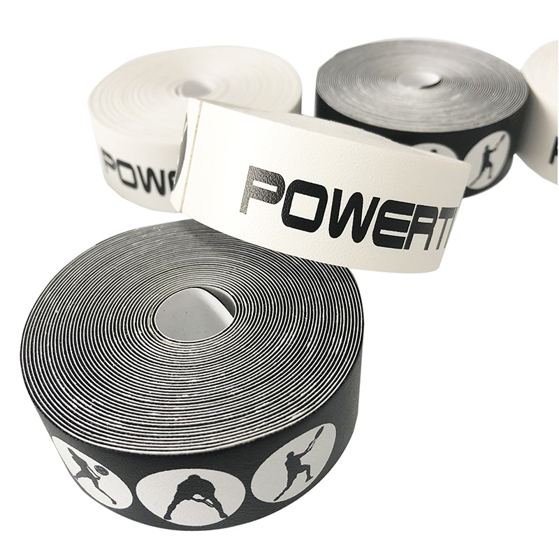 POWERTI gran rollo placa grande raqueta de tenis cabeza pegatina marco protector raqueta cinturón raqueta pesada raqueta tira cinturón marco protector