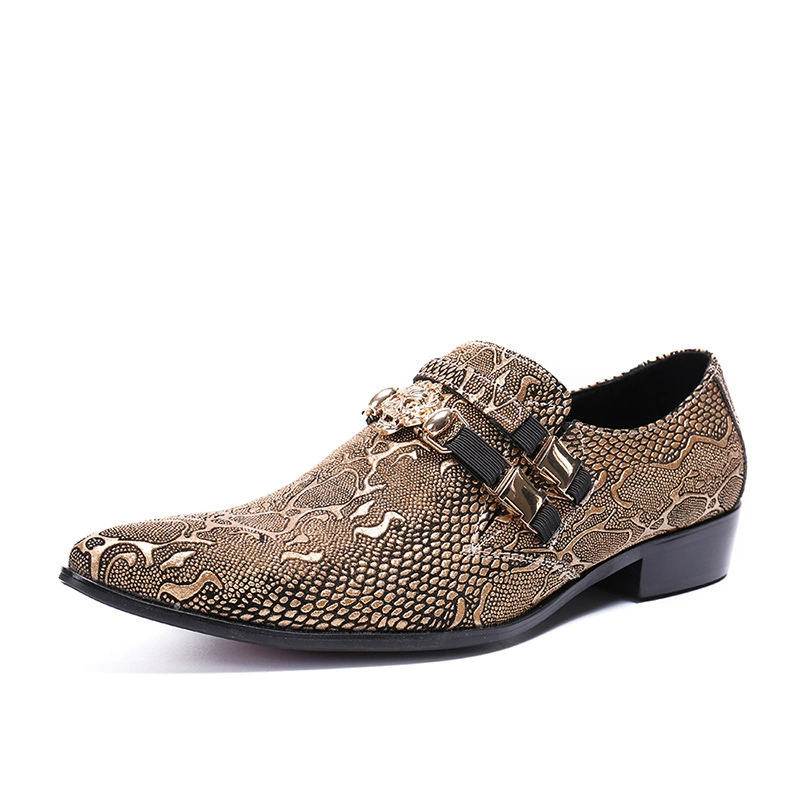 Британские мужские деловые официальные кожаные туфли, мужские коричневые оксфорды из воловьей кожи с острым носком, Мужская модная мужская обувь Goodyear в Корейском стиле