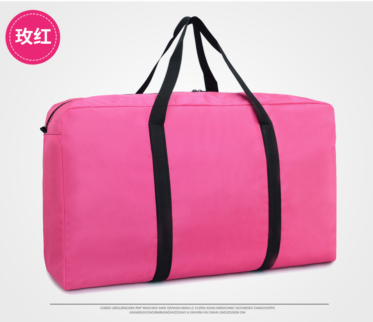 Fábrica al por mayor Oxford tela impermeable bolsa de movimiento extra grande bolsa de equipaje engrosada embalaje bolsa tejida bolsa de tela Oxford
