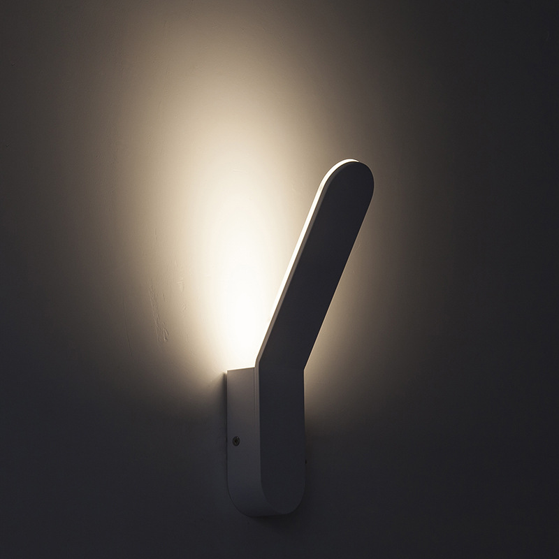 5W LED lámpara de pared decoración interior del hogar lámpara de pared moderna estilo minimalista pasillo lámpara de pared de aluminio