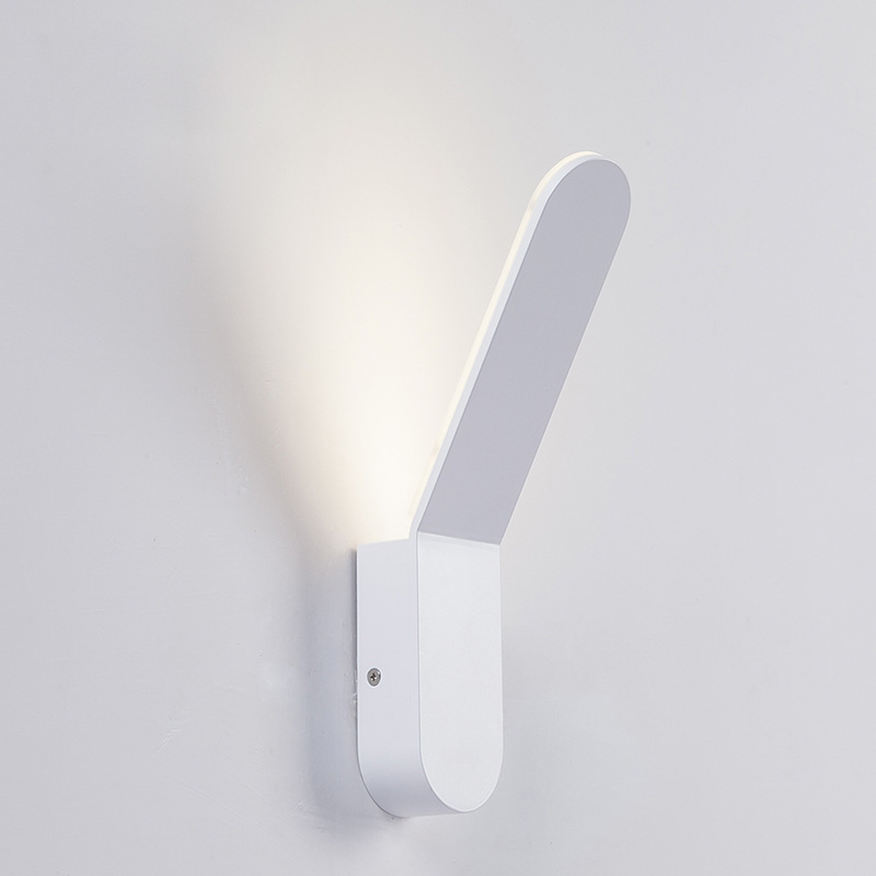 5W LED lámpara de pared decoración interior del hogar lámpara de pared moderna estilo minimalista pasillo lámpara de pared de aluminio